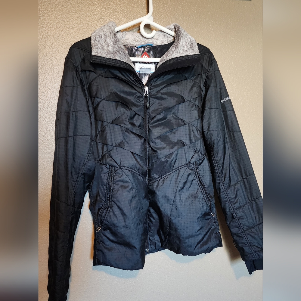 Columbia Black Quilted Jacket
